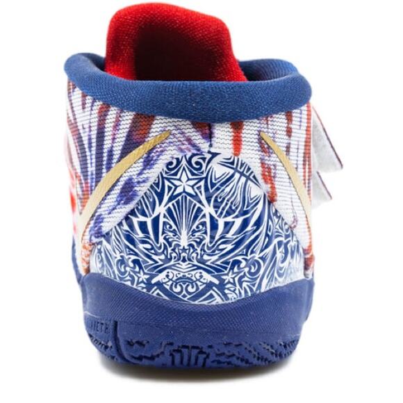 Nike Kybrid S2 Tie Dye USA, 6C Easy On Sneakers USA Patriotic July 4 w/ box EUC - Picture 8 of 14